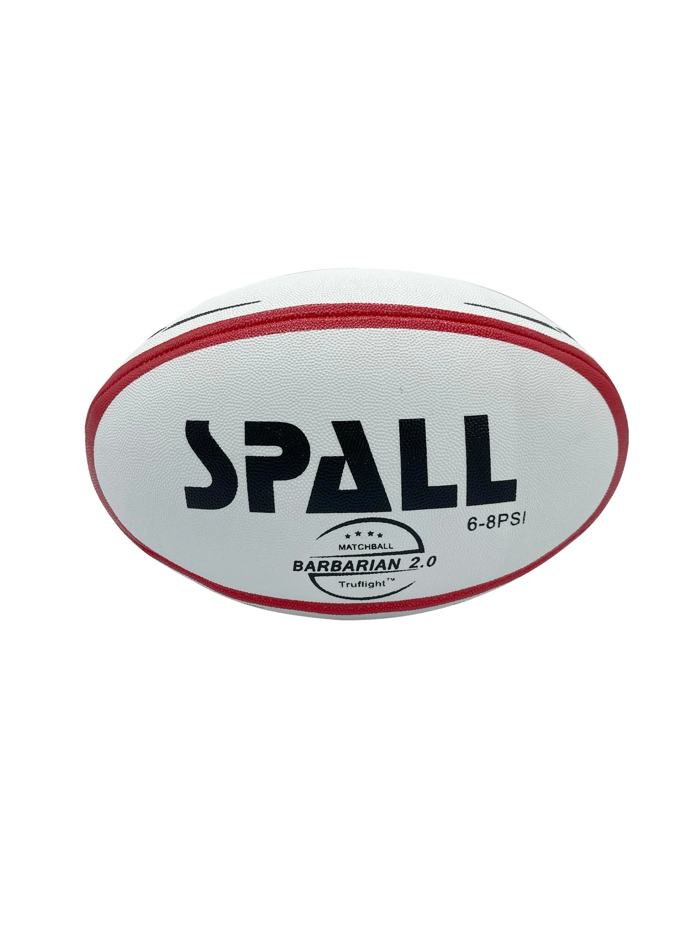 Spall Professional Rugby Ball Synthetic Rubber Heavy Duty Training Ball (Size 5, Standard) vqo3b
