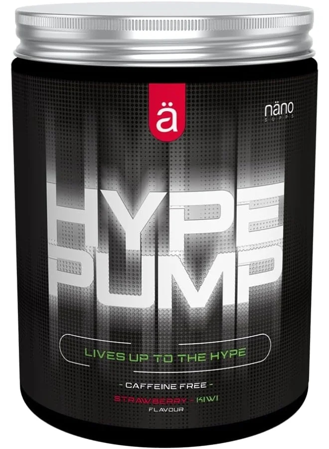 Nano Hype Pump Pre-Workout Supplement Strawberry Kiwi Flavor (420 g) xxh1q