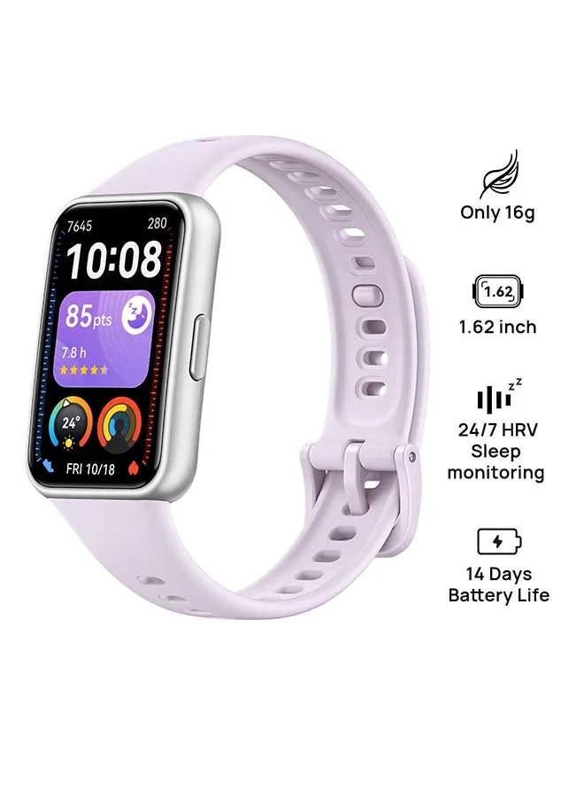 Smart Band 11 Fitness Tracker Watch, Ultra-Slim Health Monitor with Sleep Tracking, Compatible with iOS & Android (Purple, 42 mm) witgd