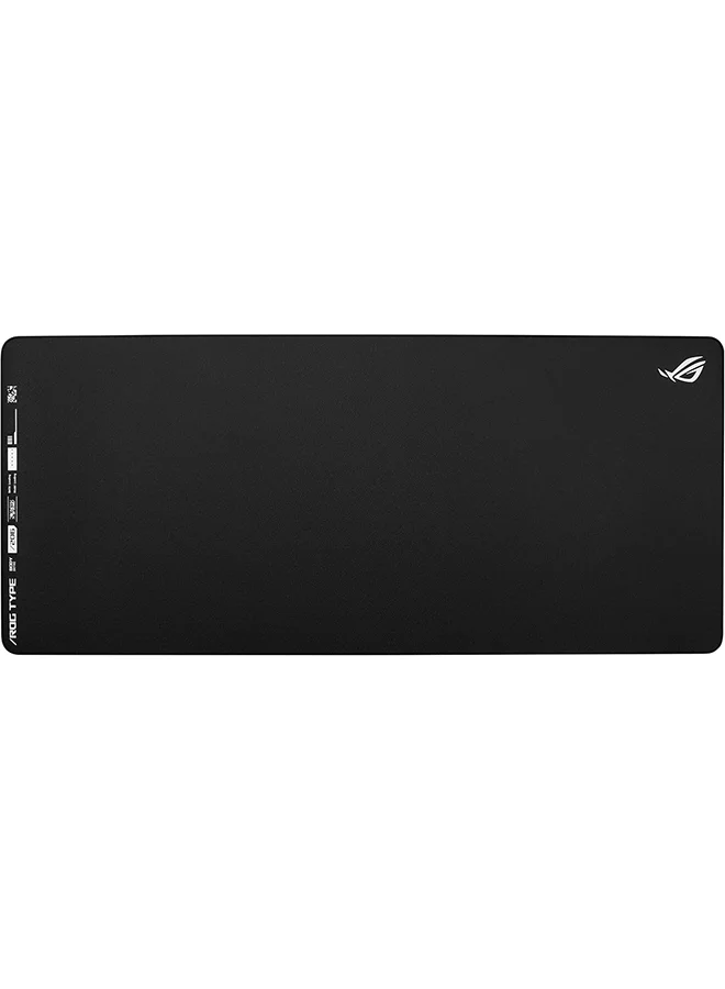 Premium XXL Gaming Mouse Pad Hybrid Cloth Surface with High-Density Foam Base for Esports and FPS Precision (Black, 900 x 400 x 3 mm) r91jg