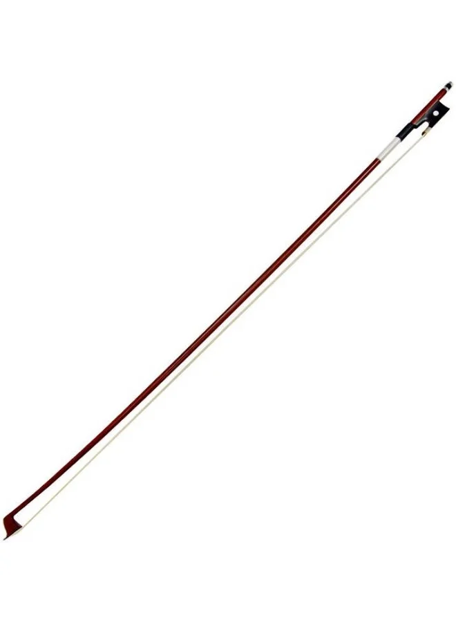 Professional Violin Bow Round Stick with Half Ebony Frog (4/4 Size) 3to0w