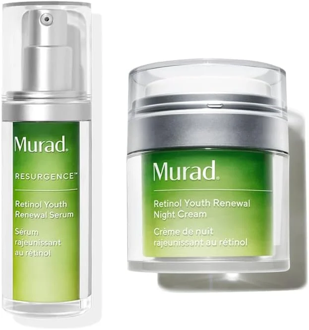 Retinol Youth Renewal Skincare Trial Set (Premium For Mature Skin Routine for Mature Skin, 30 mL) zaqdh
