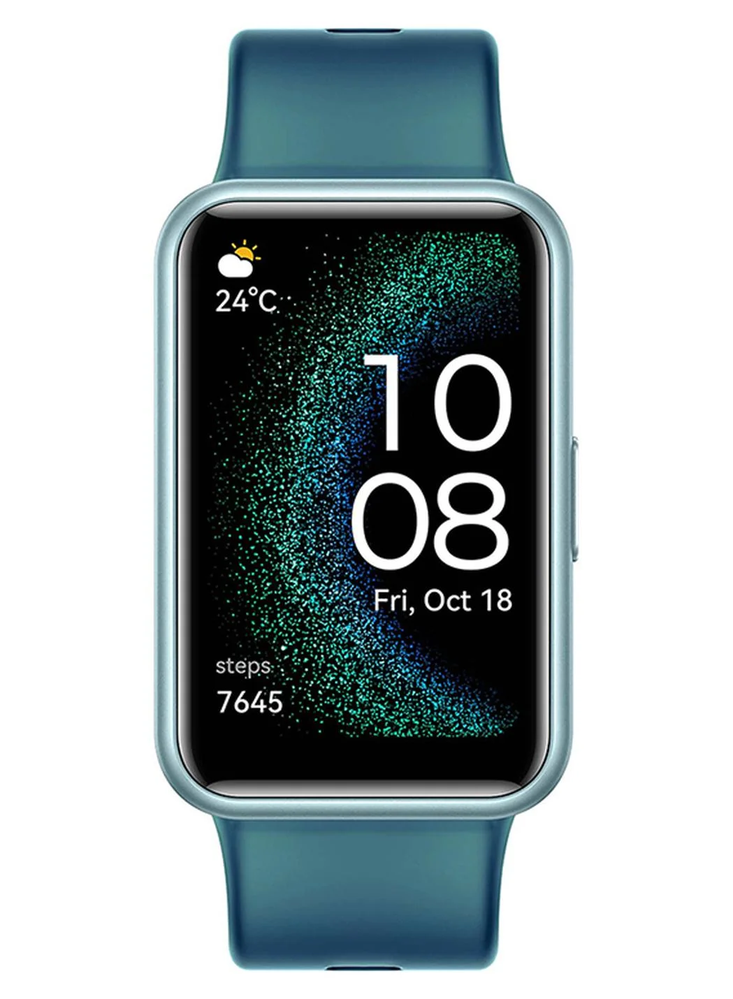 Smart Fitness Smartwatch with 1.64-inch AMOLED Display, Built-in GPS, Sleep Tracking, and Quick Reply Functionality (Forest Green, 4.16 cm) xa638