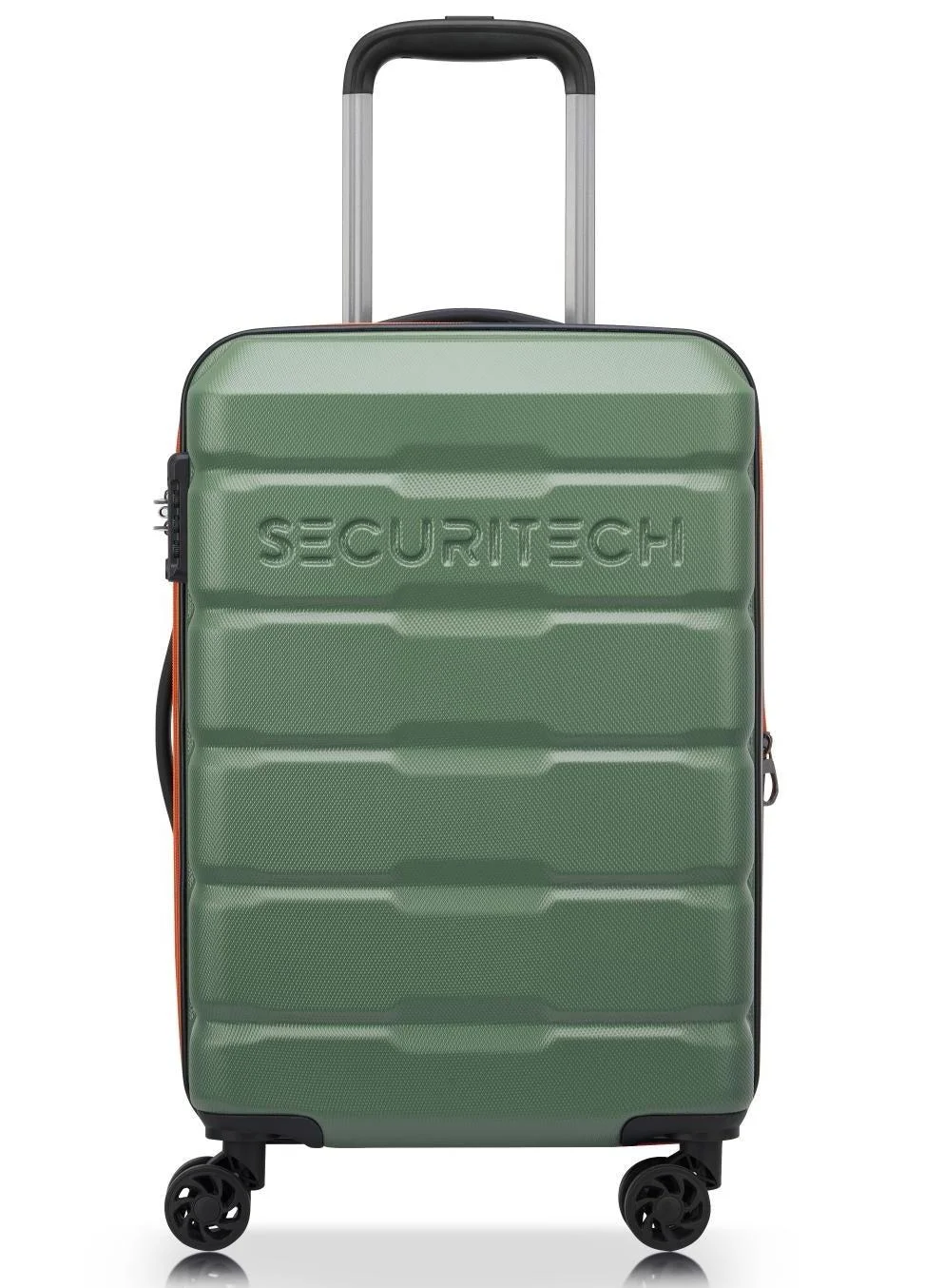Premium Hardside Expandable Cabin Luggage Trolley with 4-Double Wheels (Green, 54 cm) 3kvho