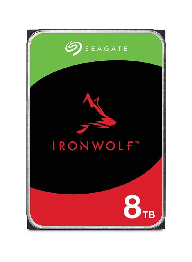 IronWolf NAS Internal Hard Drive 8TB 3.5-inch SATA 6Gb/s 5400 RPM CMR High-Performance Storage for RAID Systems fp8uw