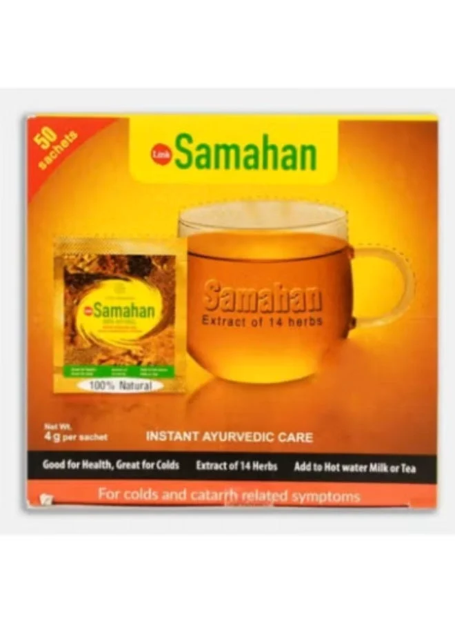 Link Natural Ayurvedic Herbal Tea Blend (50 Sachets, 200g) Premium Wellness Infusion for Daily Support 2xbfj