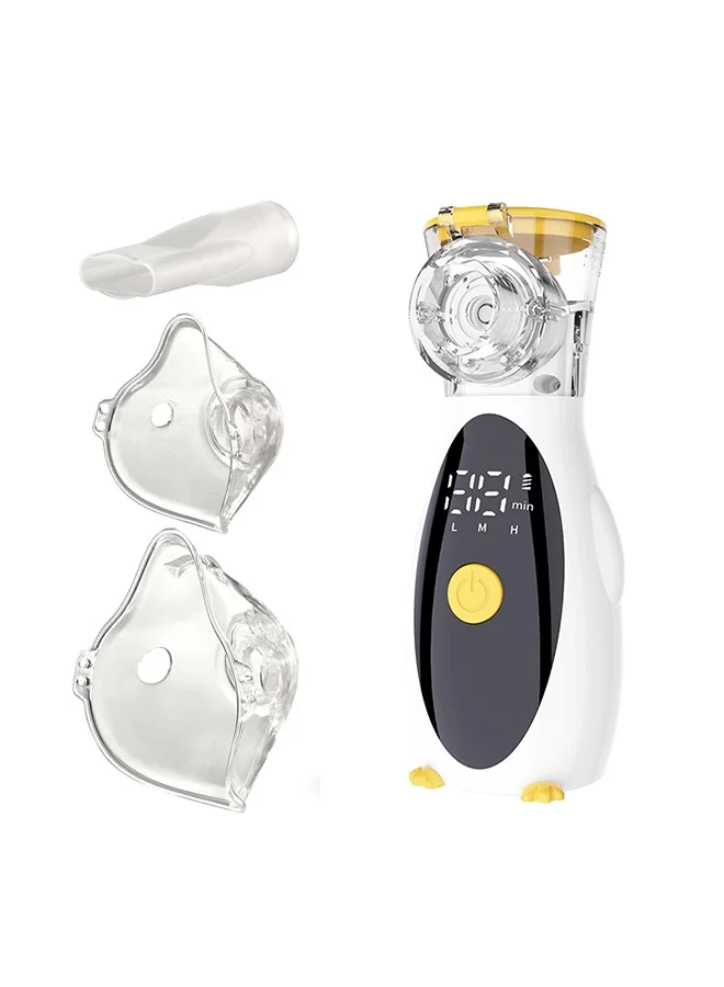 JoyousSto Portable Household Nebulizer Ultra-Quiet Compact Design for Adults and Kids (1 Unit) quq6i