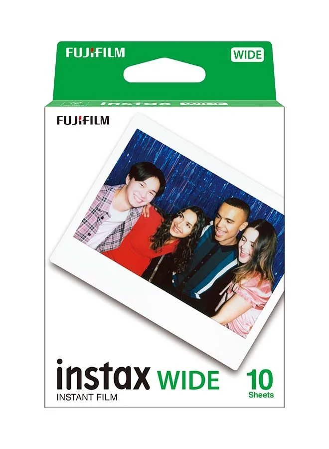 Instant Wide Film Pack for Instant Cameras (10 Sheets, 8.6 cm x 10.8 cm) 6dur6