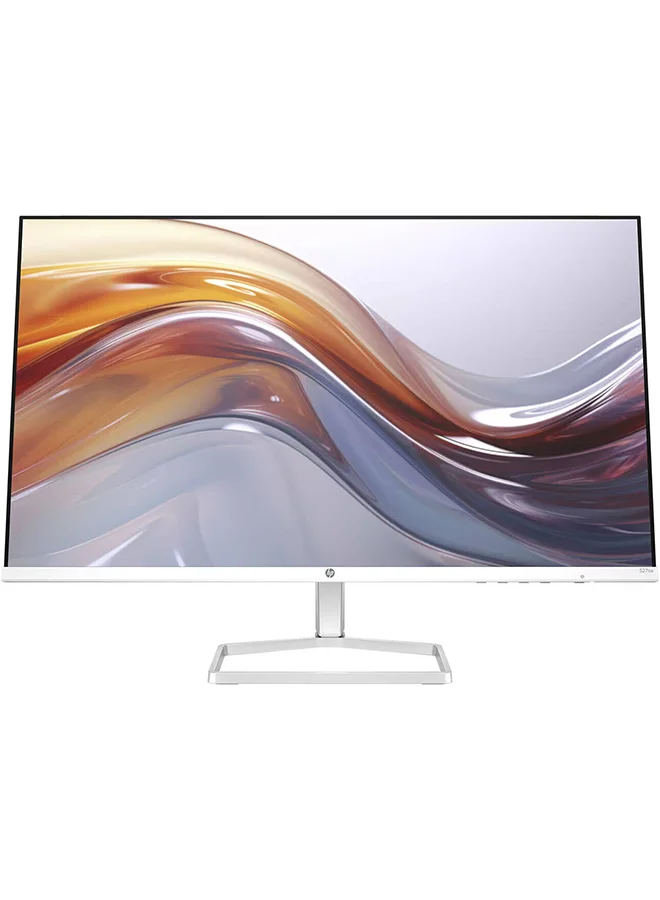 Premium 27-Inch FHD IPS Desktop Monitor, 100Hz Refresh Rate, 5ms Response Time, Built-in Speakers, Tilt Adjustable, 3-Sided Micro-Edge Bezel (White, 27 Inch) i8zg9