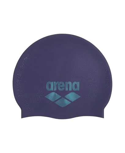 Premium Silicone Swim Cap for Intensive Training Durable Elastic Water-Resistant Headgear (Future Dusk, One Size) ugdgc