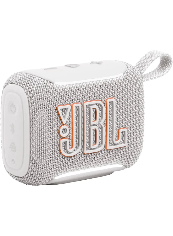 Premium Portable Bluetooth Speaker with Ambient Edge Lighting, IP68 Waterproof, USB-C Lossless Audio, Compact Drop-Proof Design (White) p8ror
