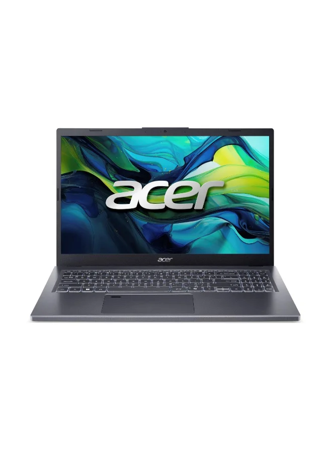 Premium 15.6 Inch Laptop Full HD IPS Display Core i9 16GB RAM 512GB SSD Windows 11 English/Arabic Keyboard (Steel Gray) p2fvz