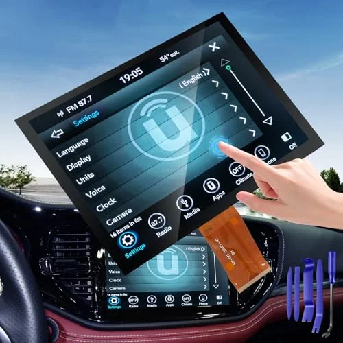 Yitrust 8.4-inch Touchscreen Navigation Display Replacement for Vehicle Infotainment Systems (84-inch, 1-Pack) efsdt