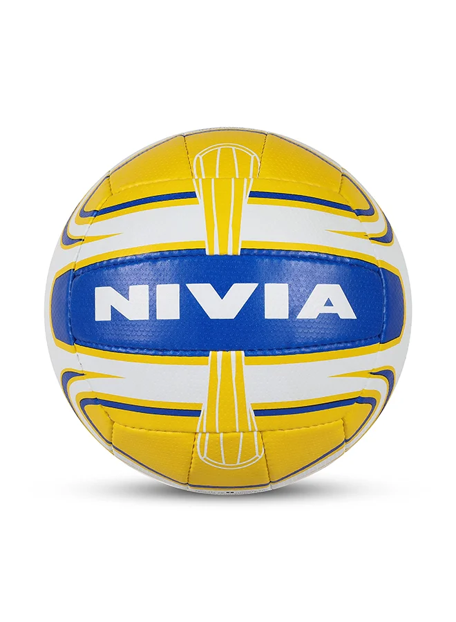 Nivia VB-474 Super Synthetic Volleyball (Size 4, 18-Panel) Durable Training Ball for Outdoor Sports xzend