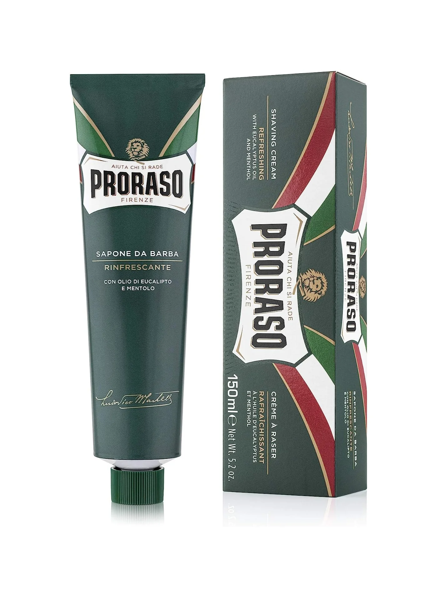 Premium Shaving Cream for Men Refreshing Formula (150 mL) lf3su