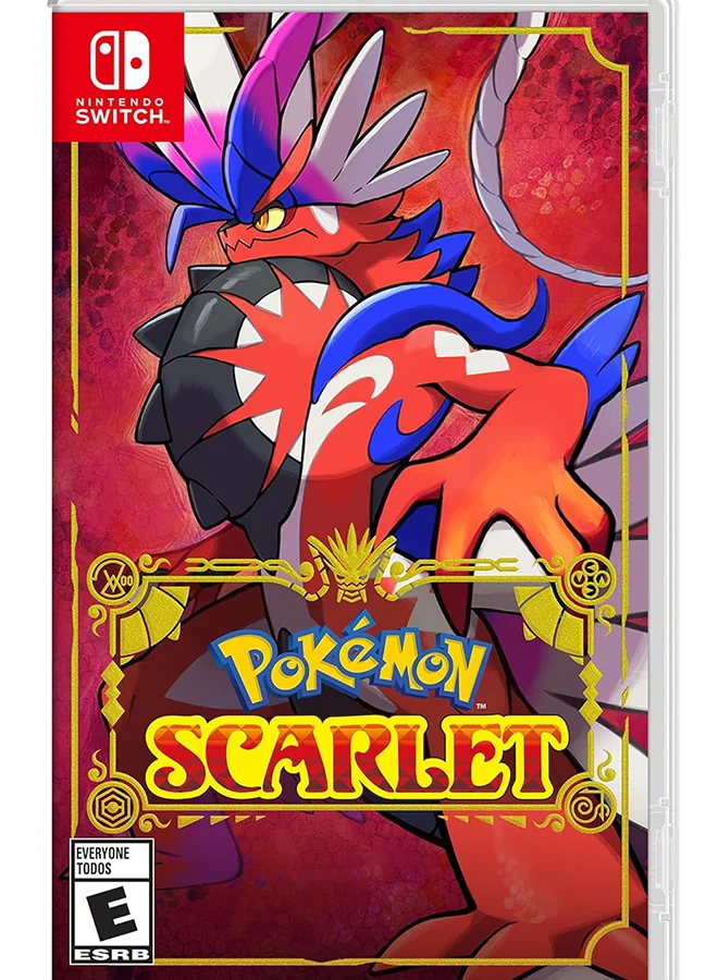 Handheld Gaming Collectible Scarlet Edition Console (Premium Portable Gaming Device, Single & Multiplayer Support) udhoc