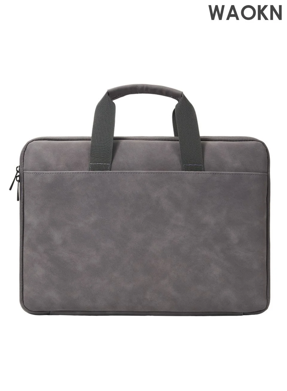 WAOKN Business Laptop Bag Waterproof Protective Case for 15-16 Inch Notebooks (Grey, 40cm x 30cm) j3wnu