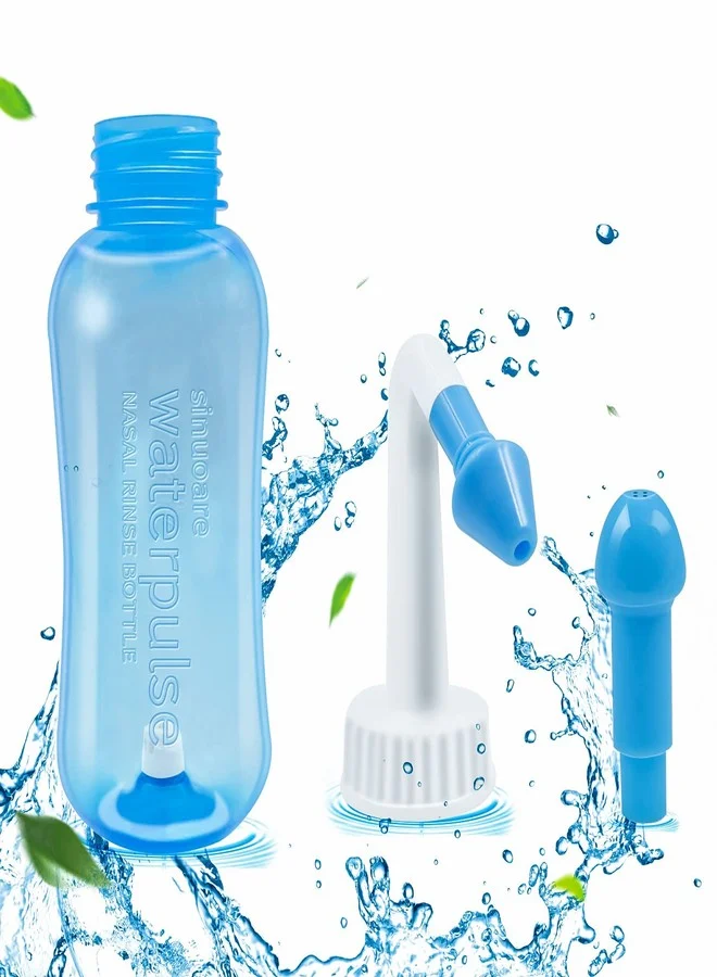 Abnaok Nasal Irrigation System Sinus Rinse Cleaner for Daily Hygiene (300 mL) tnvqi