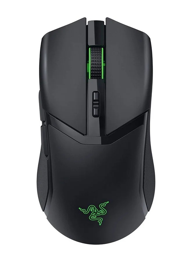 Premium Wireless Gaming Mouse with 10 Customizable Controls and RGB Lighting (Black) zydrp