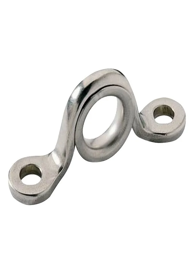 Marine Grade Stainless Steel Ferrule Eye Saddle (9mm Clearance) Heavy-Duty Hardware for Rigging and Deck Fittings y5nmd