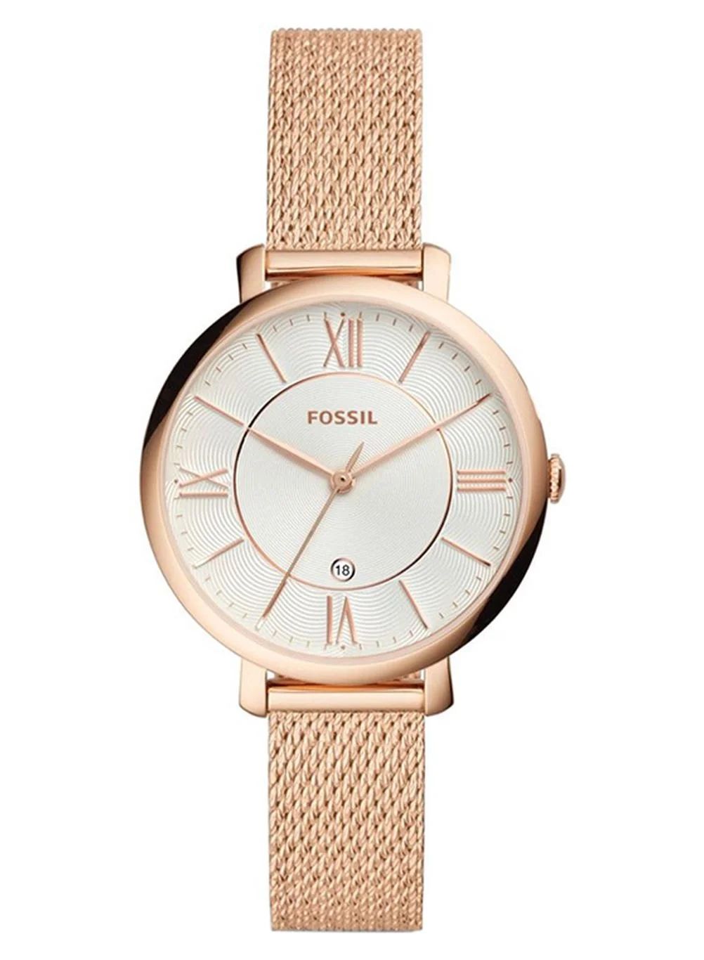 Premium Analog Quartz Watch for Women Stainless Steel Rose Gold (36 mm) 41653