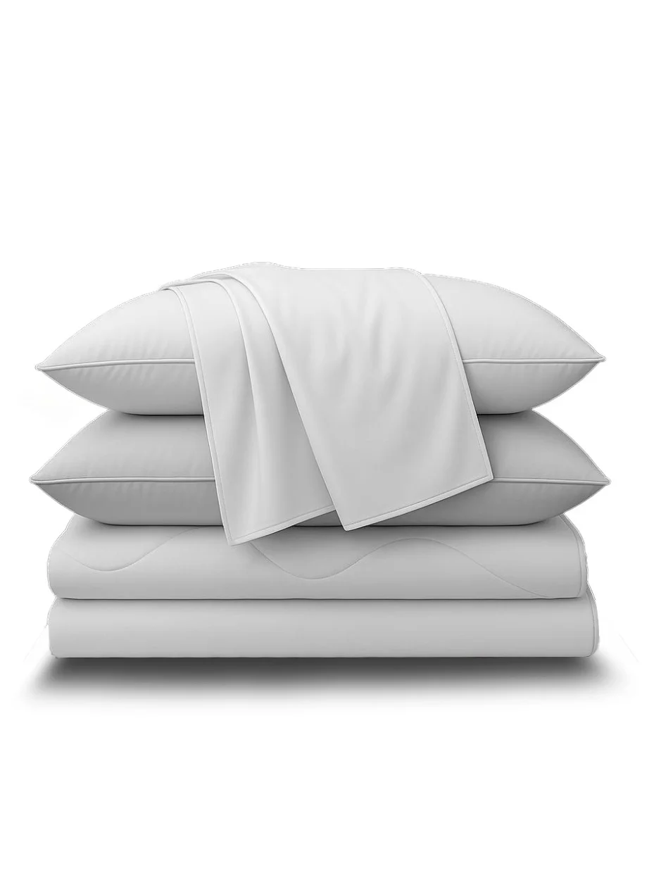 Neyam Cooling Bed Set Premium Breathable Fabric (Q-Max 0.42) for Summer Comfort d658f