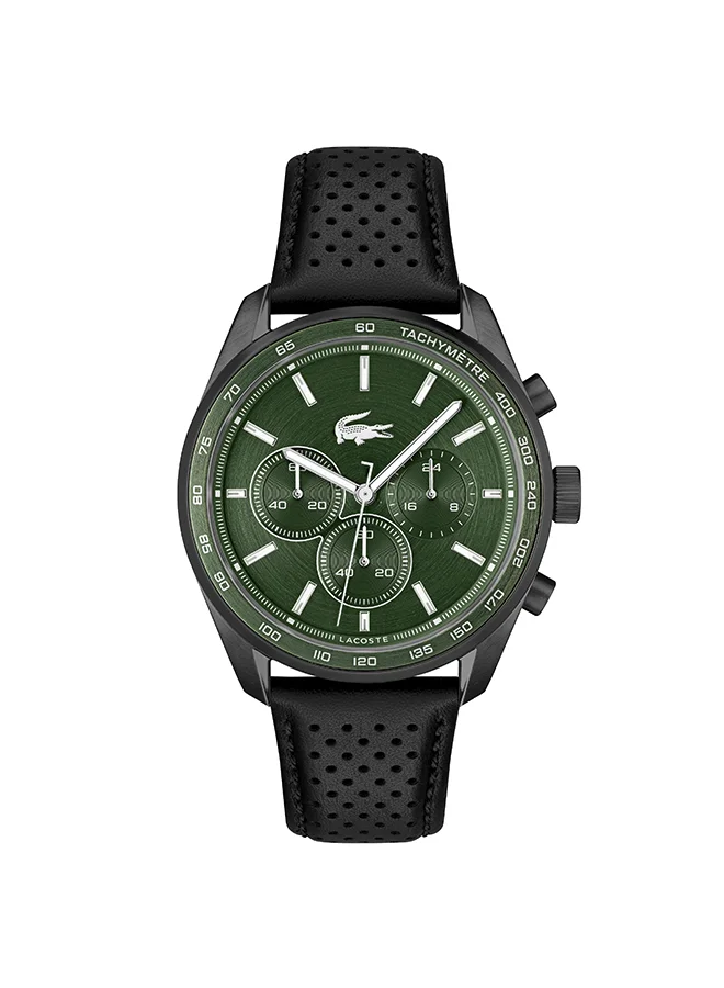 Premium Men's Chronograph Leather Wrist Watch (42 mm) 8um8n