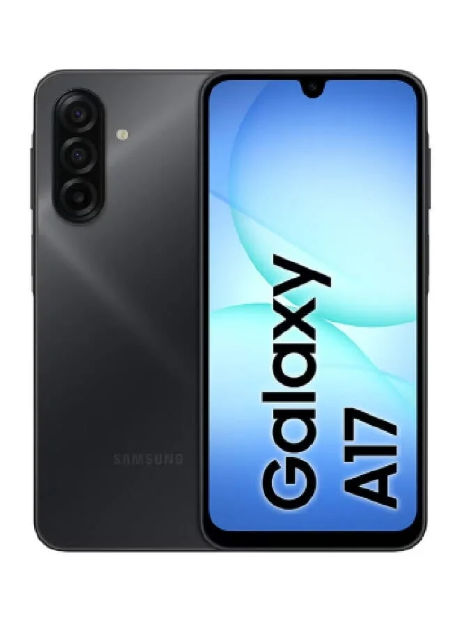 Ultra-HD Smartphone A17 Dual SIM 4G Mobile Phone (Black, 6GB RAM, 128GB Storage, Middle East Version) fv3ep