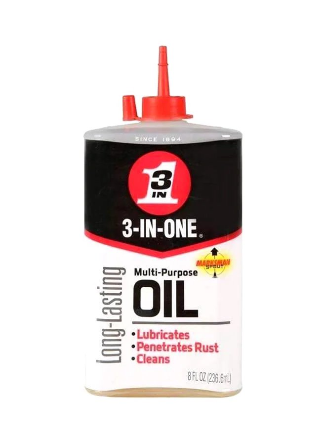 Multi-Purpose Lubricating Oil Premium Formula for Household and Automotive Maintenance (236 mL) tl2ji