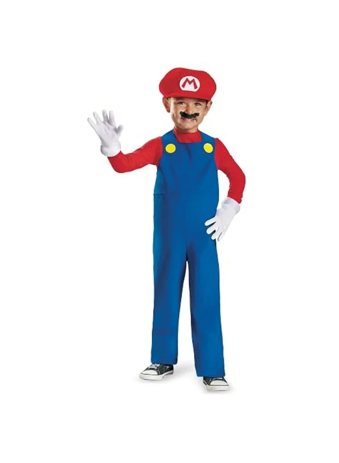 Kidzilla Mario Character Costume Set Premium Cosplay Outfit for Kids (Size M) g51b5