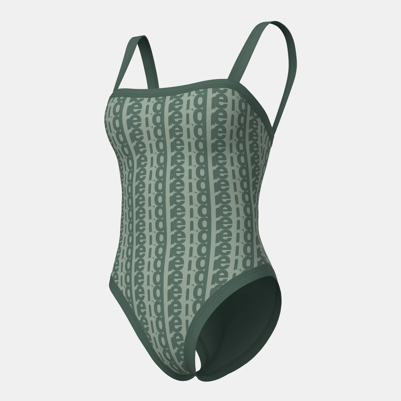 Arena Women's Monogram One-Piece Swimsuit Premium Athletic Swimwear (Multi-Colour) w9rx4