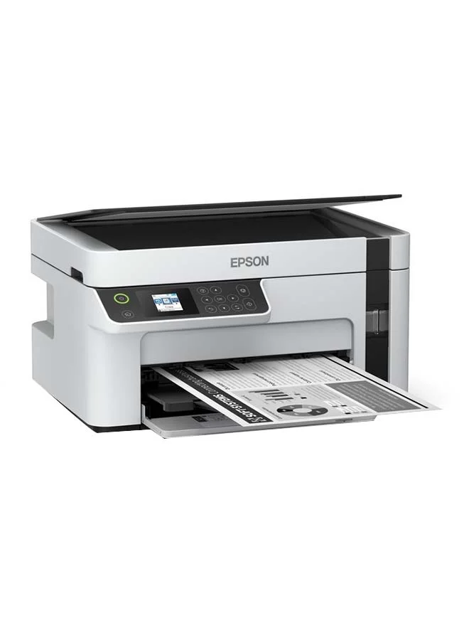 Premium Monochrome 3-in-1 Ink Tank Printer with Wi-Fi and USB Connectivity (Black) 19pt5