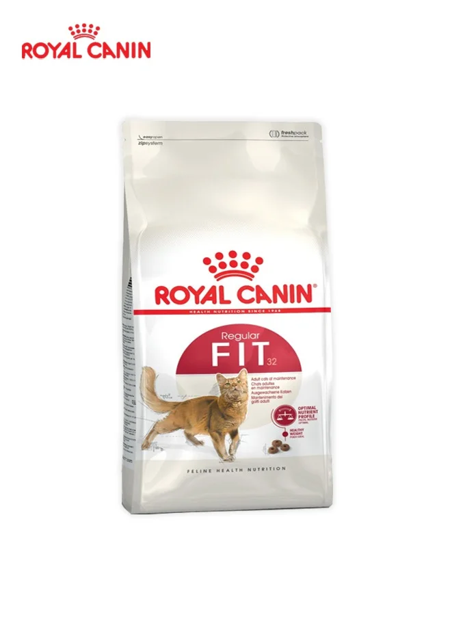 Premium Cat Dry Food Regular Fit Balanced Nutrition for Adult Cats (2 kg) by0le