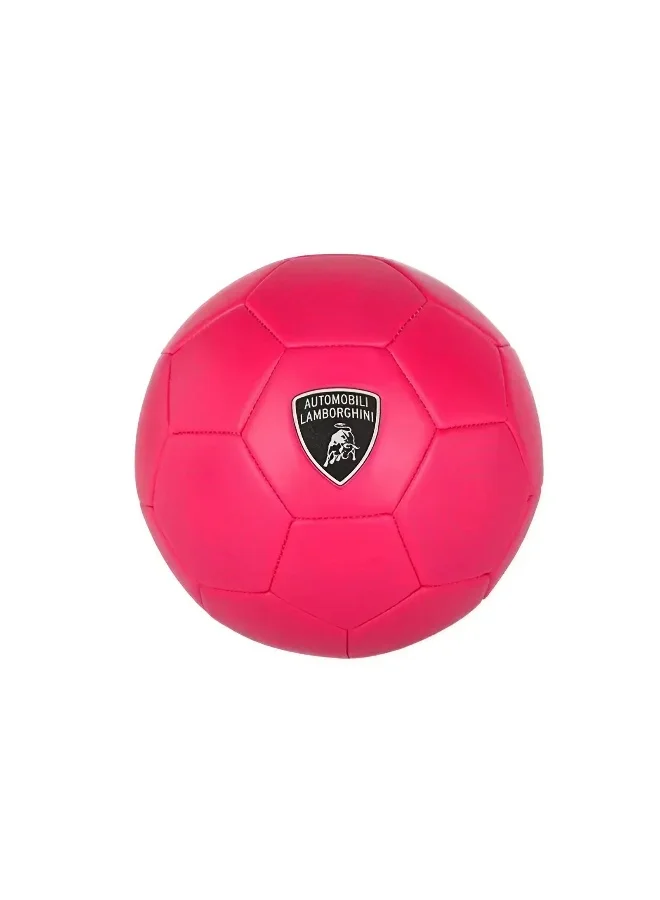 Premium Stitched Soccer Ball Durable Training Sports Equipment (Pink, Size 5) 6vx41