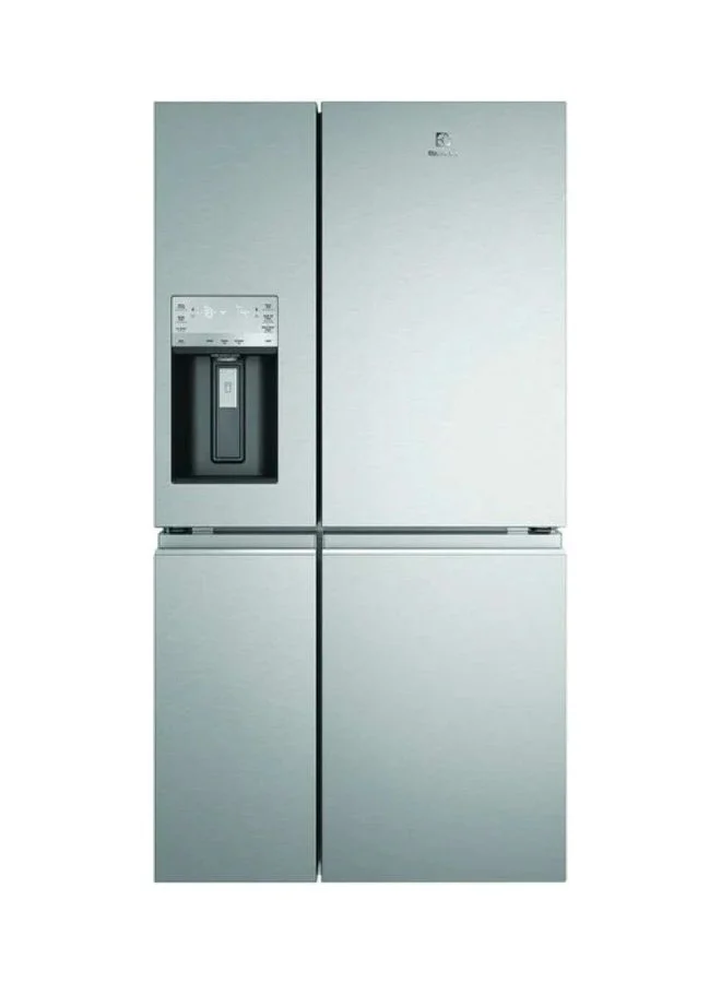 Premium 680L French Door Refrigerator with Inverter Compressor and Flexible Storage System (Silver, 680L) rhfjb