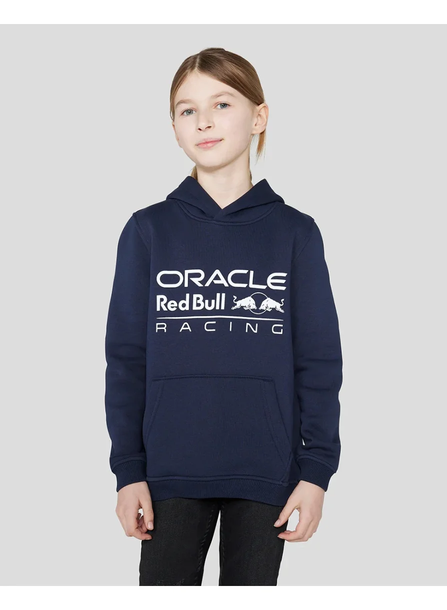 Premium Overhead Hoodie with Full Colour Logo (Unisex, Adult, Black, Large) 4rpbm