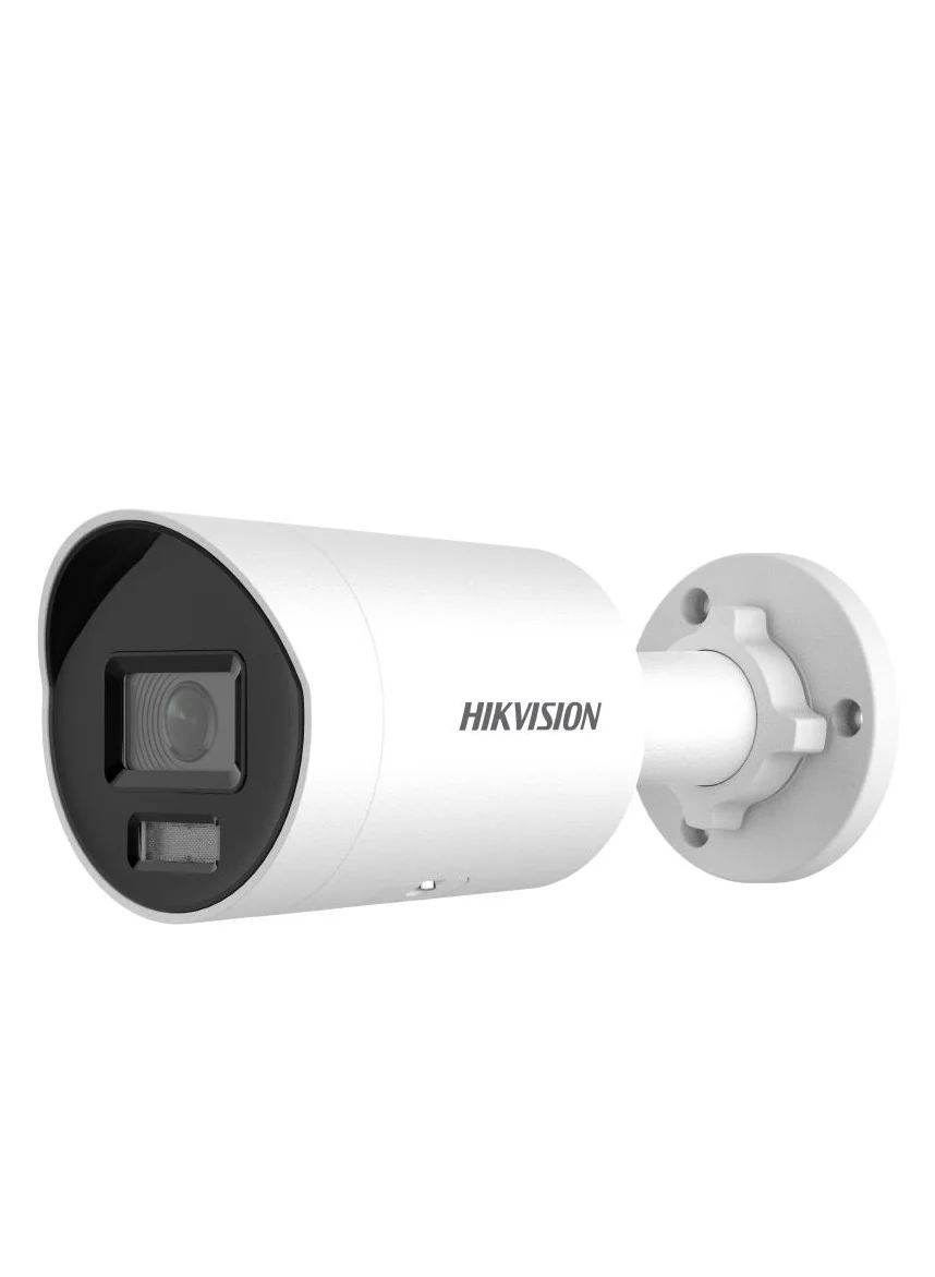 HIKVISION 8MP AcuSense ColorVu Network Security Camera, 24/7 Colorful Imaging, 2.8mm Lens, 40m Night Vision, Dust Resistant (8 Megapixel) kf3tj