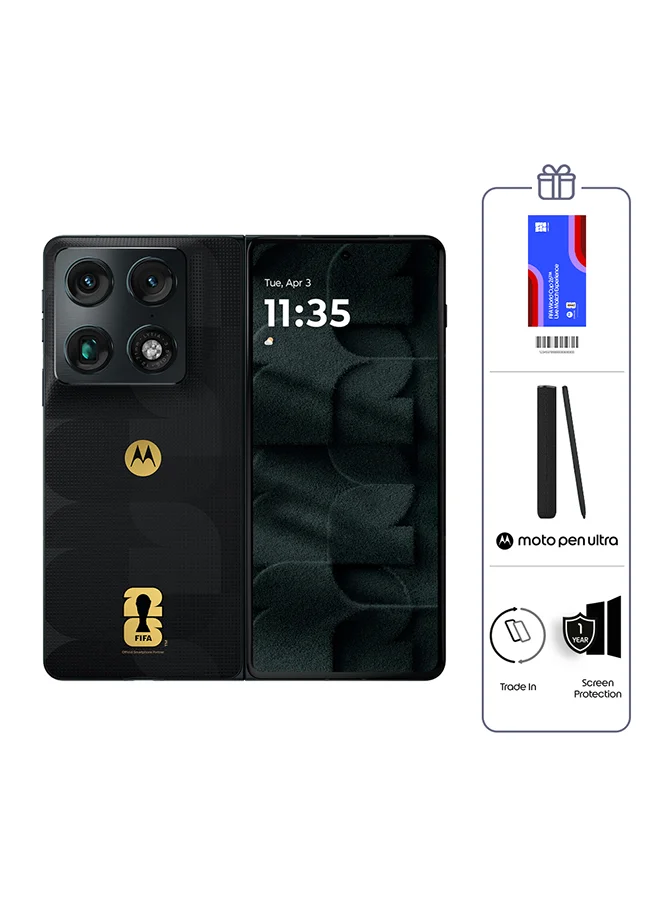 Premium Foldable 5G Smartphone 16GB RAM 512GB Storage (Black, 8.1-inch Display) Middle East Version mw2xq