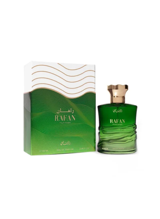 Rasasi Rafan Her Eau de Parfum Premium Fragrance for Women (100 mL) m0uxj