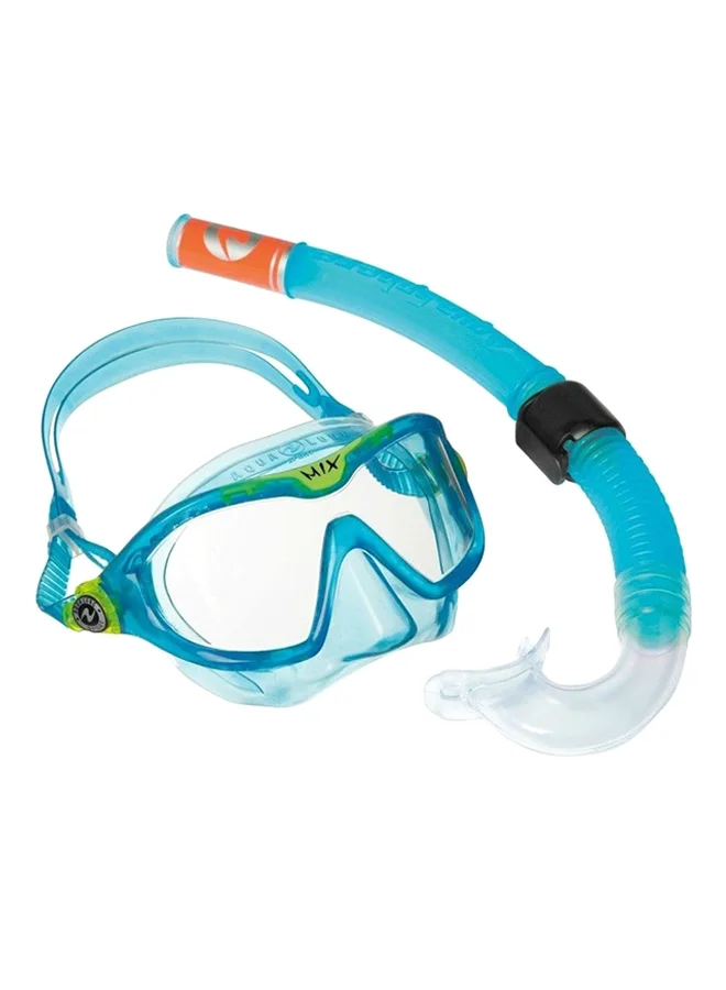 AQUA LUNG Reef DX2 Snorkel Set Premium Diving Gear for Adults (One Size) 7oe83
