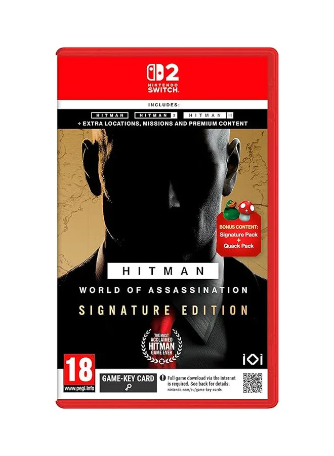 Hitman World of Assassination Signature Edition (International Version) for Handheld Gaming Consoles (1 Unit) p0963