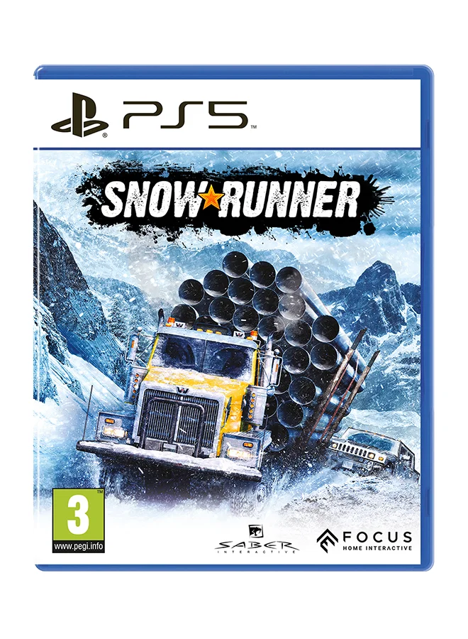 Focus SnowRunner Adventure Simulation Game for Gaming Console (1 Disc) 17drl