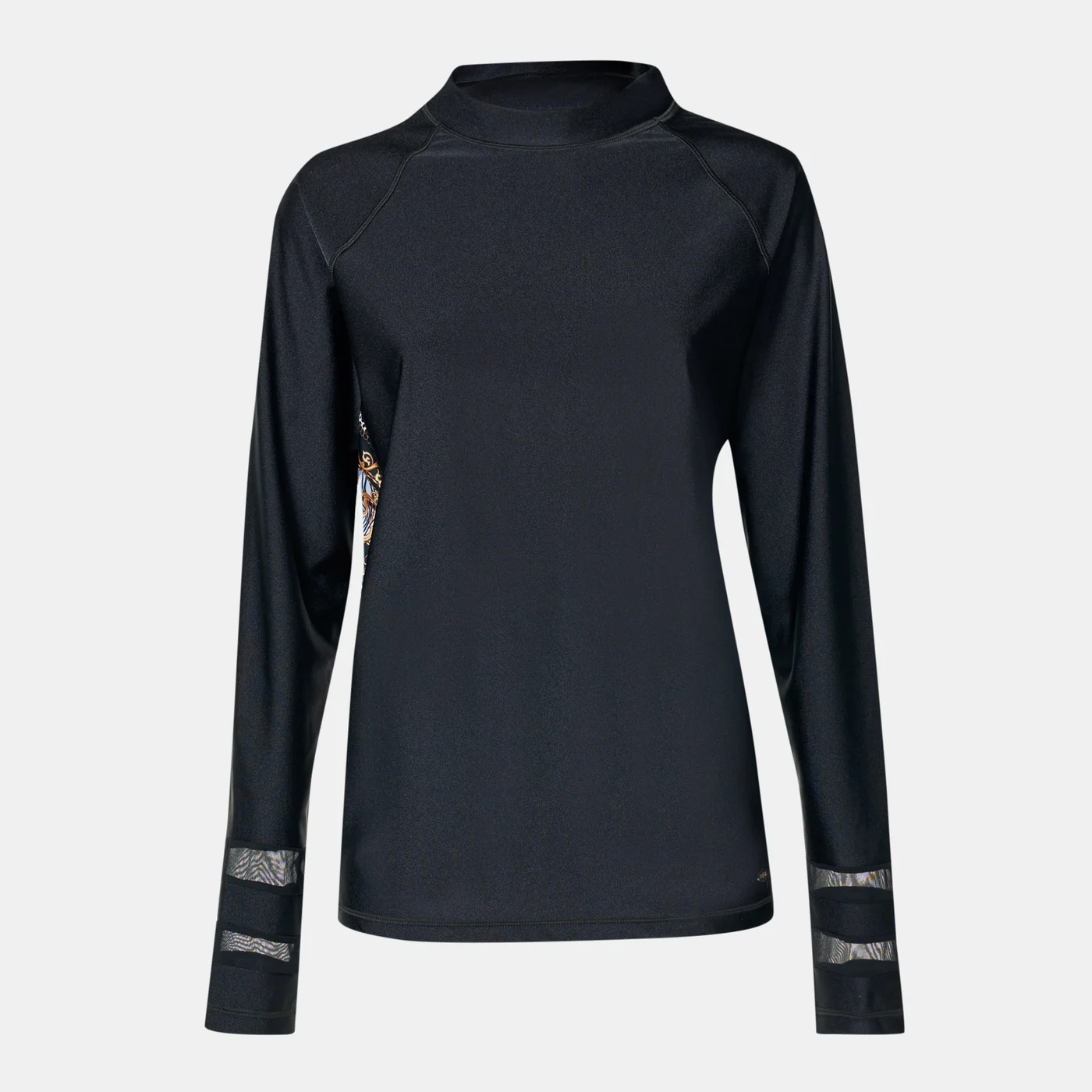 Coega Women's Long Sleeve Rashguard Premium UV Protection Swimwear (Black, Medium) utegc
