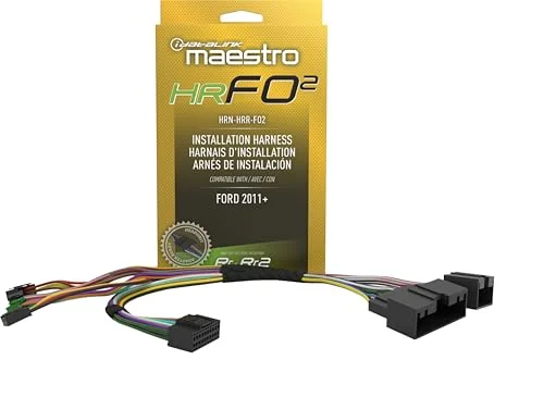 Premium Factory Amplifier Retention Harness for Select Ford Vehicles (Compatible with Maestro Modules) eemfy