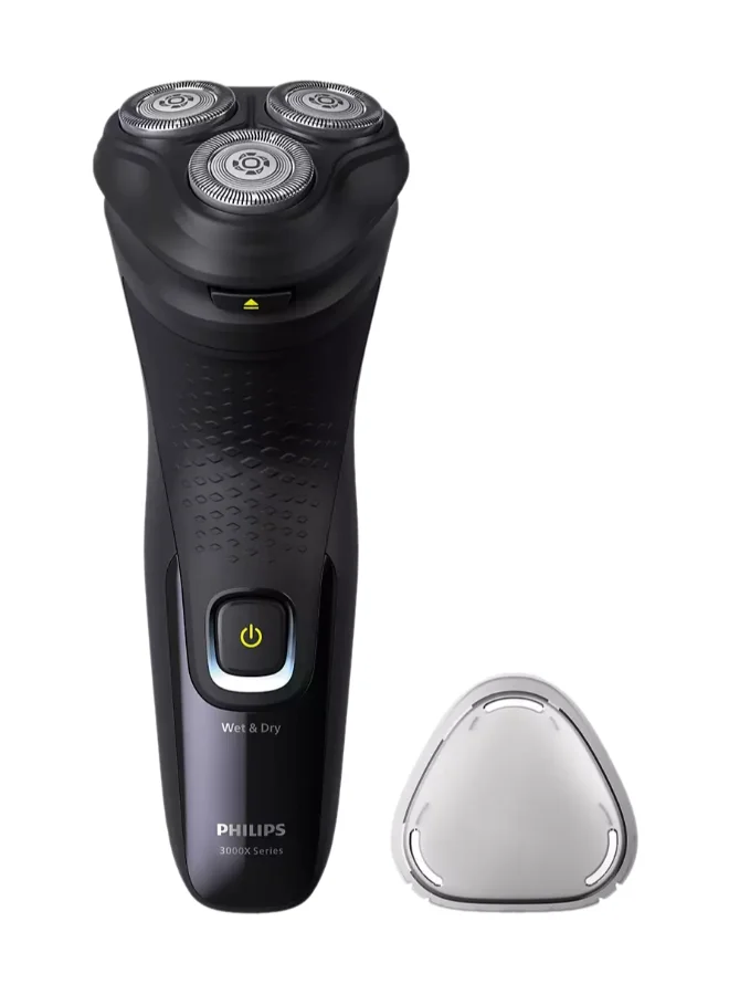Professional Wet And Dry Electric Shaver Premium Rotary Grooming Tool (Black, 1 Piece) sz1mi
