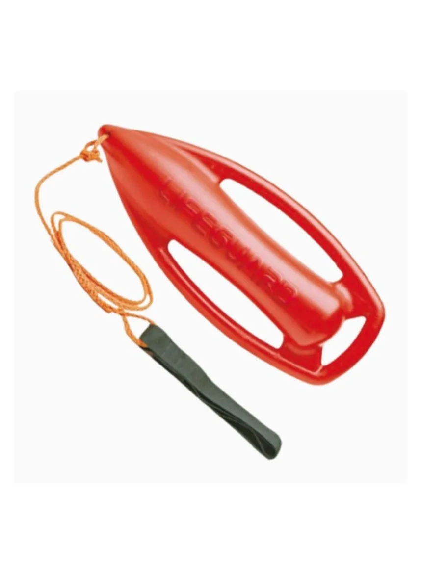 DMC Professional Rescue Buoy High-Visibility Floating Device for Lifeguard Water Safety (Red, 65 cm) lafrl