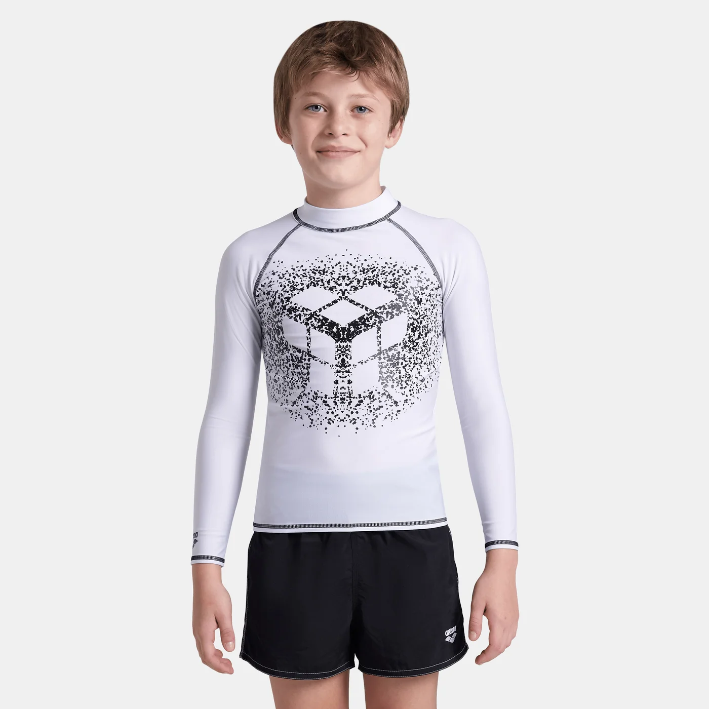 Premium Kids Graphic Swimming Rashguard UV Protection Swimwear (Size 120cm) j88m9