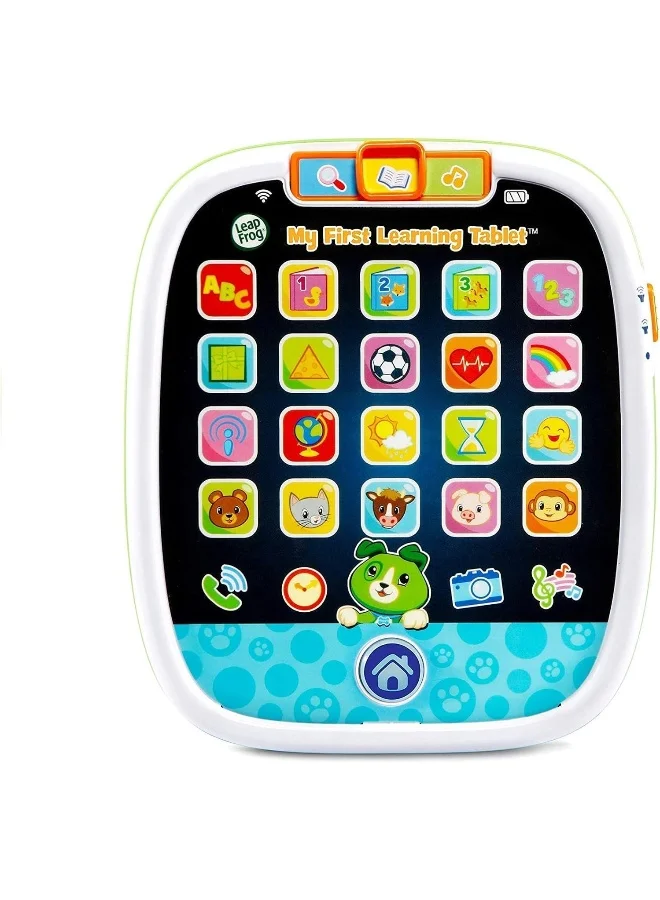 Interactive Learning Tablet for Toddlers Educational Pretend Play Toy with Lights and Music (Black) z12z9