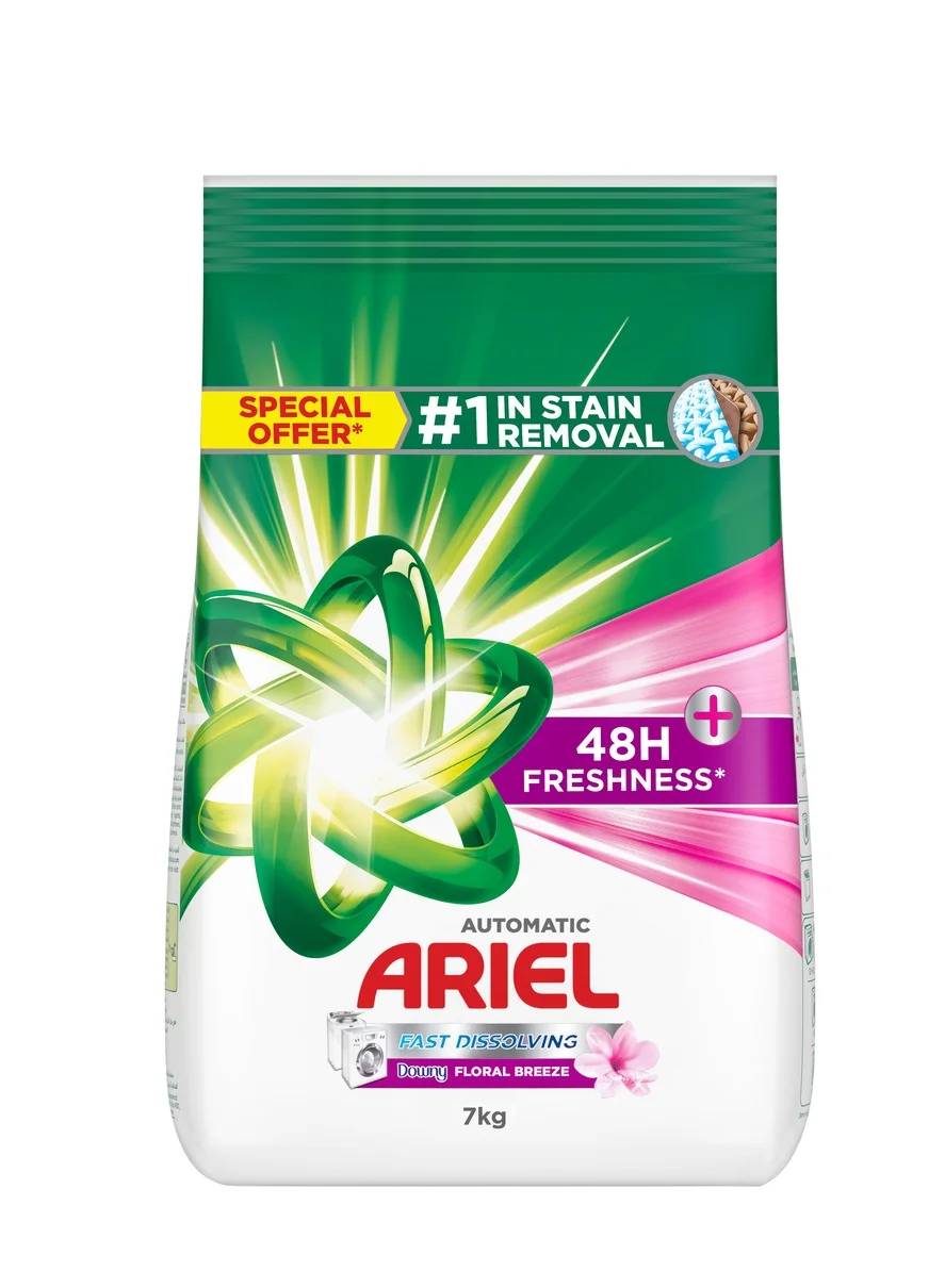 Premium Laundry Detergent Powder Floral Breeze Fast Dissolving Formula (2 kg) 1njuy