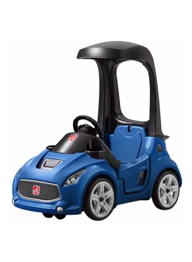 Turbo Coupe Foot-To-Floor Ride-On Car Premium Durable Plastic Toy For Kids (Unisex, 3+ Years) ya00b